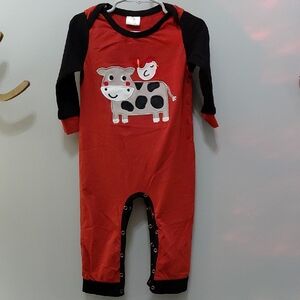 New Cow Romper